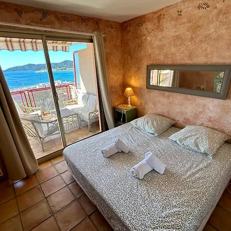 Apartment Spacious & Unique Sea View Terrace Pool & Charm Le Lavandou
